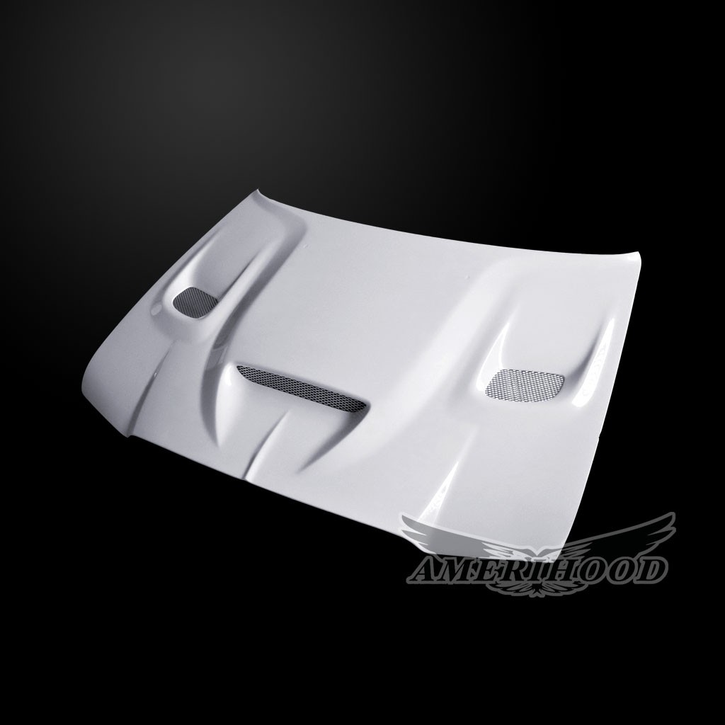 Amerihood Fiberglass Hellcat Hood 05-10 Chrysler 300